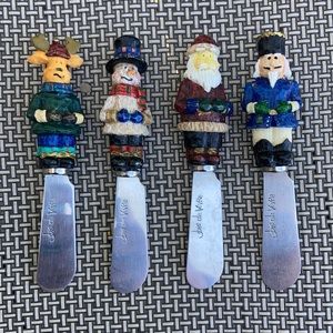 ⚜️Joie De Vivre Christmas Knife Cheese Spreaders!